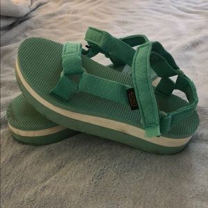 Teva platform sandals